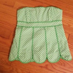 Lilly P strapless top